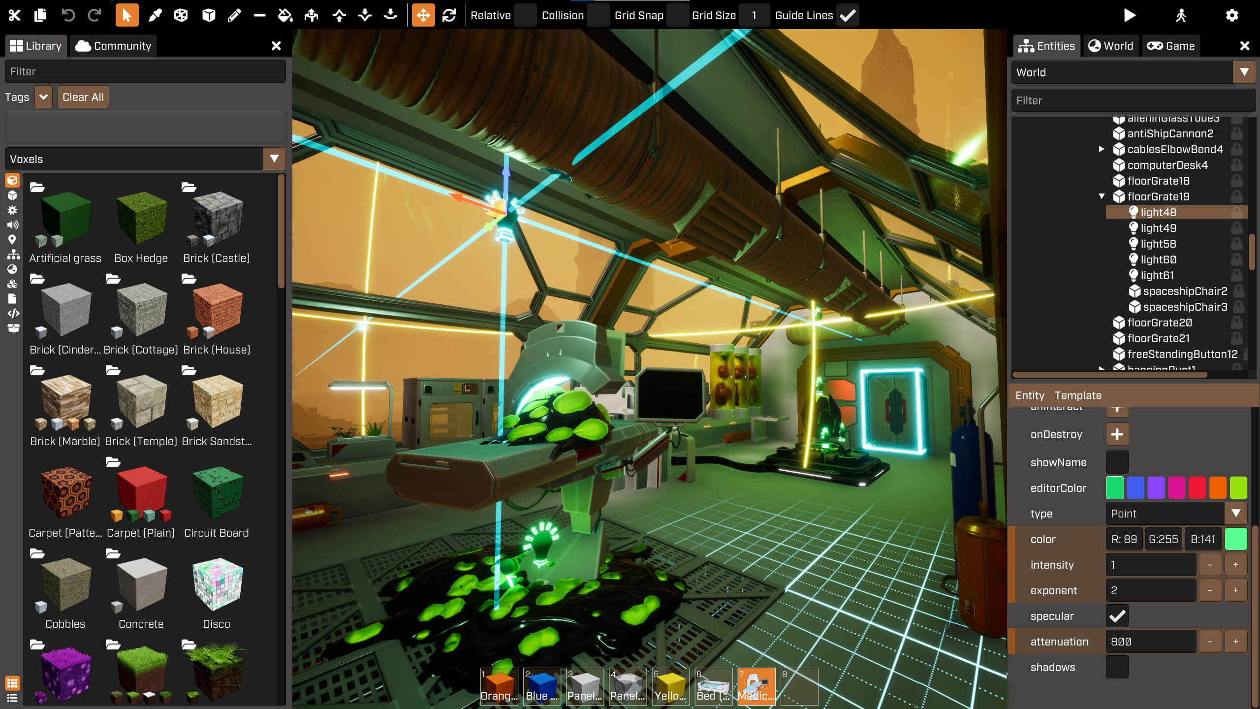 Crayta screenshot highlighting another player-built game space